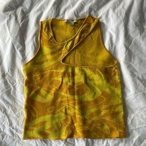 PALOMA WOOL | yellow tank
